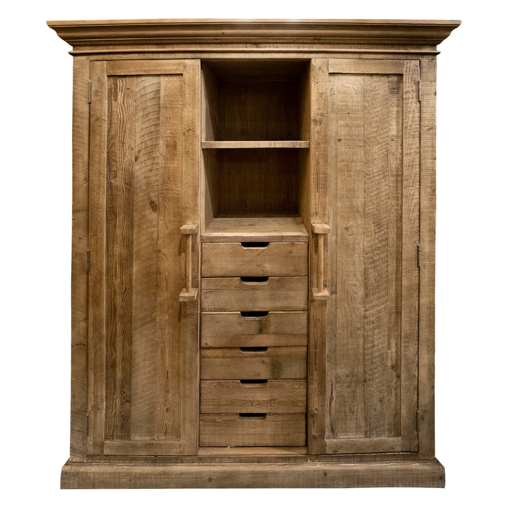 Colmore Cabinet Carl – 160x60x210cm in Reclaimed Pine