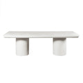 Colmore Nathan Concrete Dining Table – 240x100x76cm in Brown