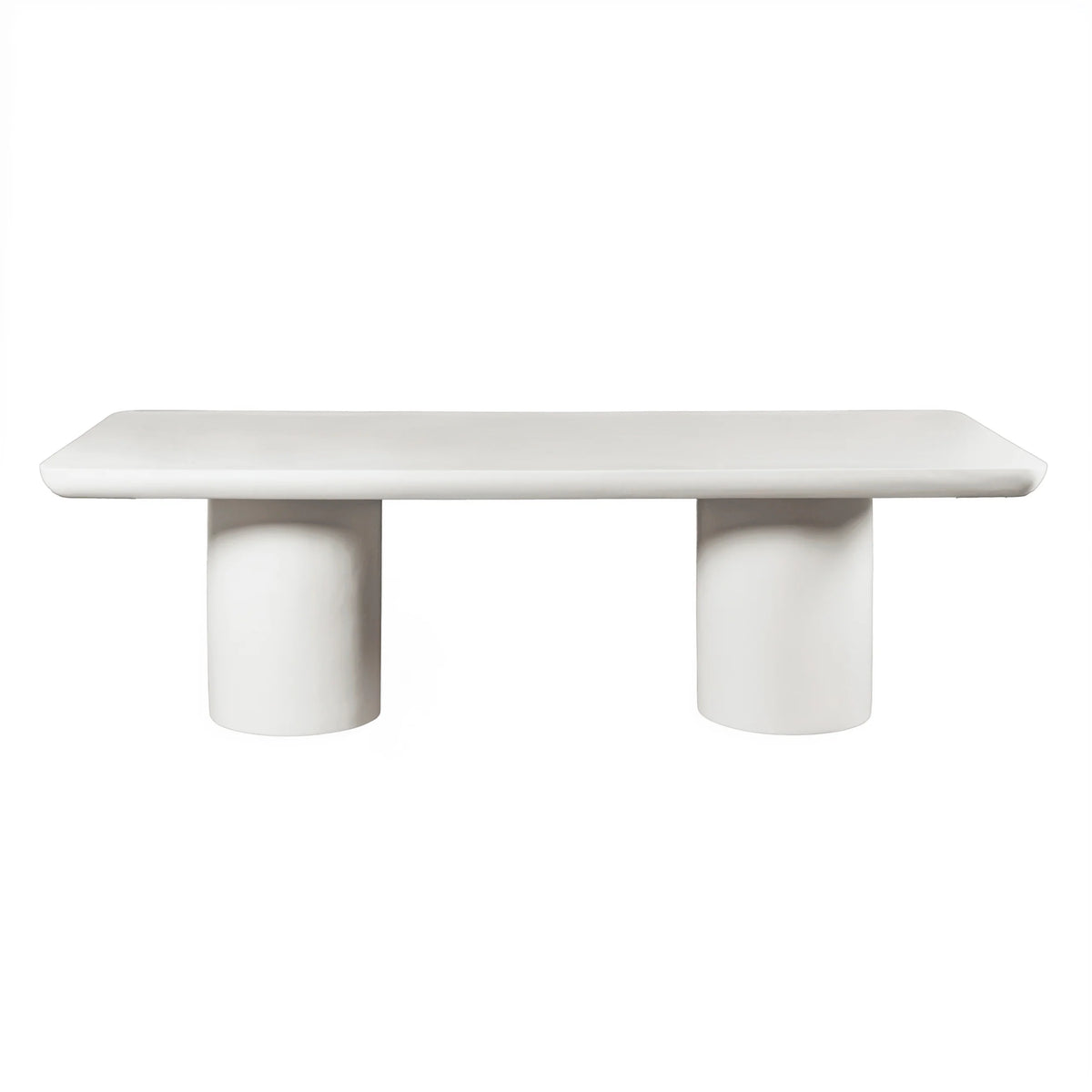 Colmore Nathan Concrete Dining Table – 240x100x76cm in Brown