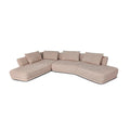 Colmore Sofa Allistar w/ Lounge – 359x220x71cm in Sandy Taupe