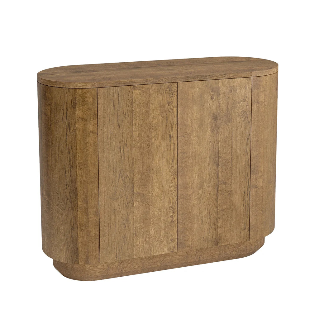 Colmore Cabinet Whispering Oak – 120x45x95cm in Rich Brown