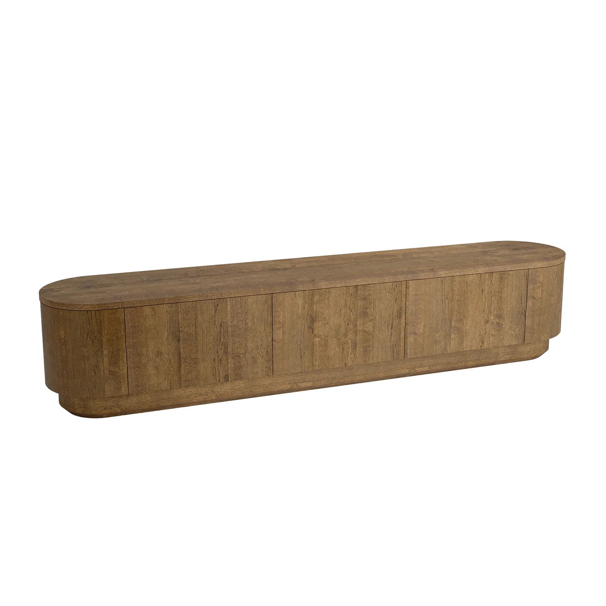 Colmore TV Cabinet Whispering Oak – 240x45x40cm in Rich Brown
