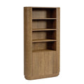 Colmore Cabinet Whispering Oak – 120x38x210cm in Rich Brown
