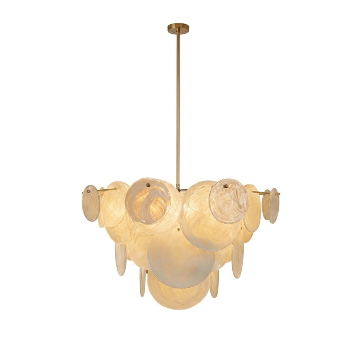 Colmore Gleam Chandelier Ø87x53 Sand