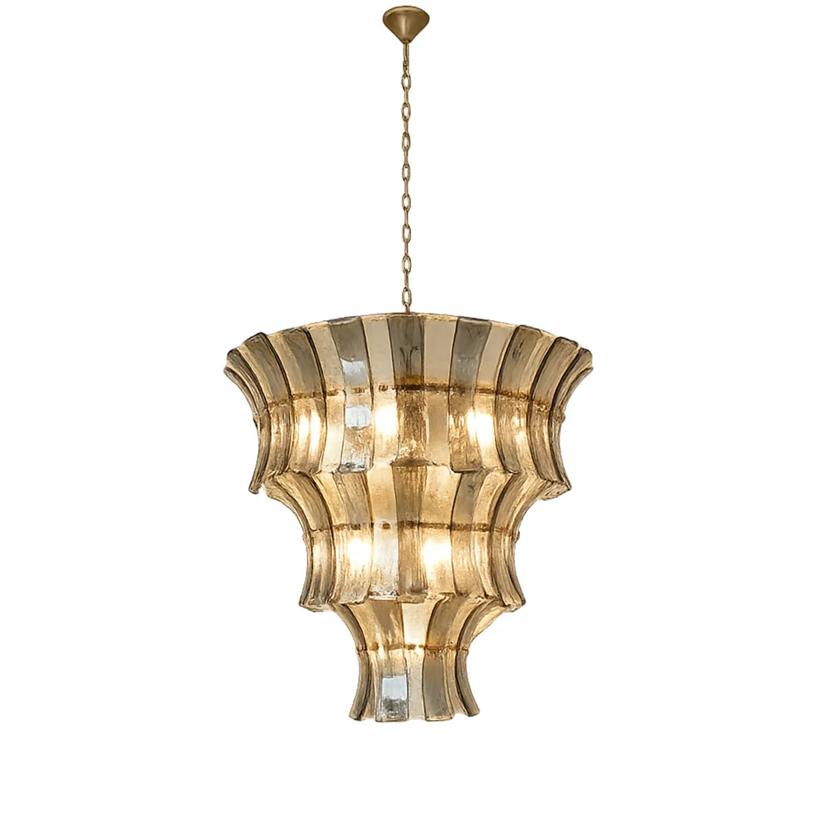 Colmore Tinta Chandelier Ø63x55 Smoke Glass