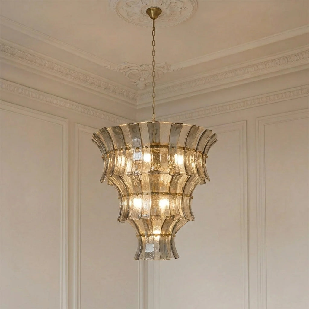 Colmore Tinta Chandelier Ø63x55 Smoke Glass