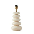 Colmore Table Lamp Wern – Ø20x44cm in Beige Marble