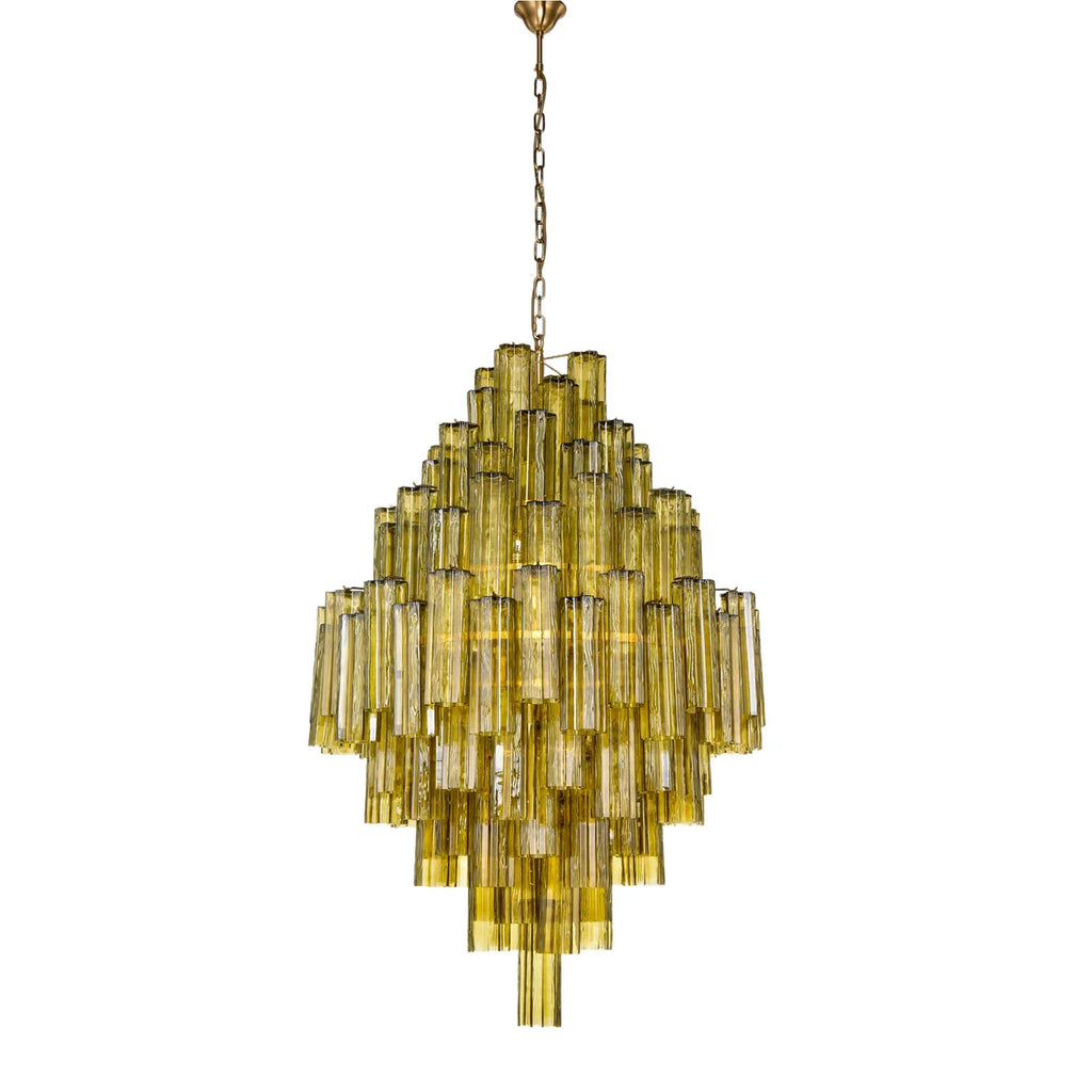 Colmore Calella Chandelier Ø81x126 Dark Green