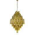Colmore Calella Chandelier Ø81x126 Dark Green