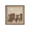 Colmore Wall Art Lumora – Brown/White (60x60x6cm)