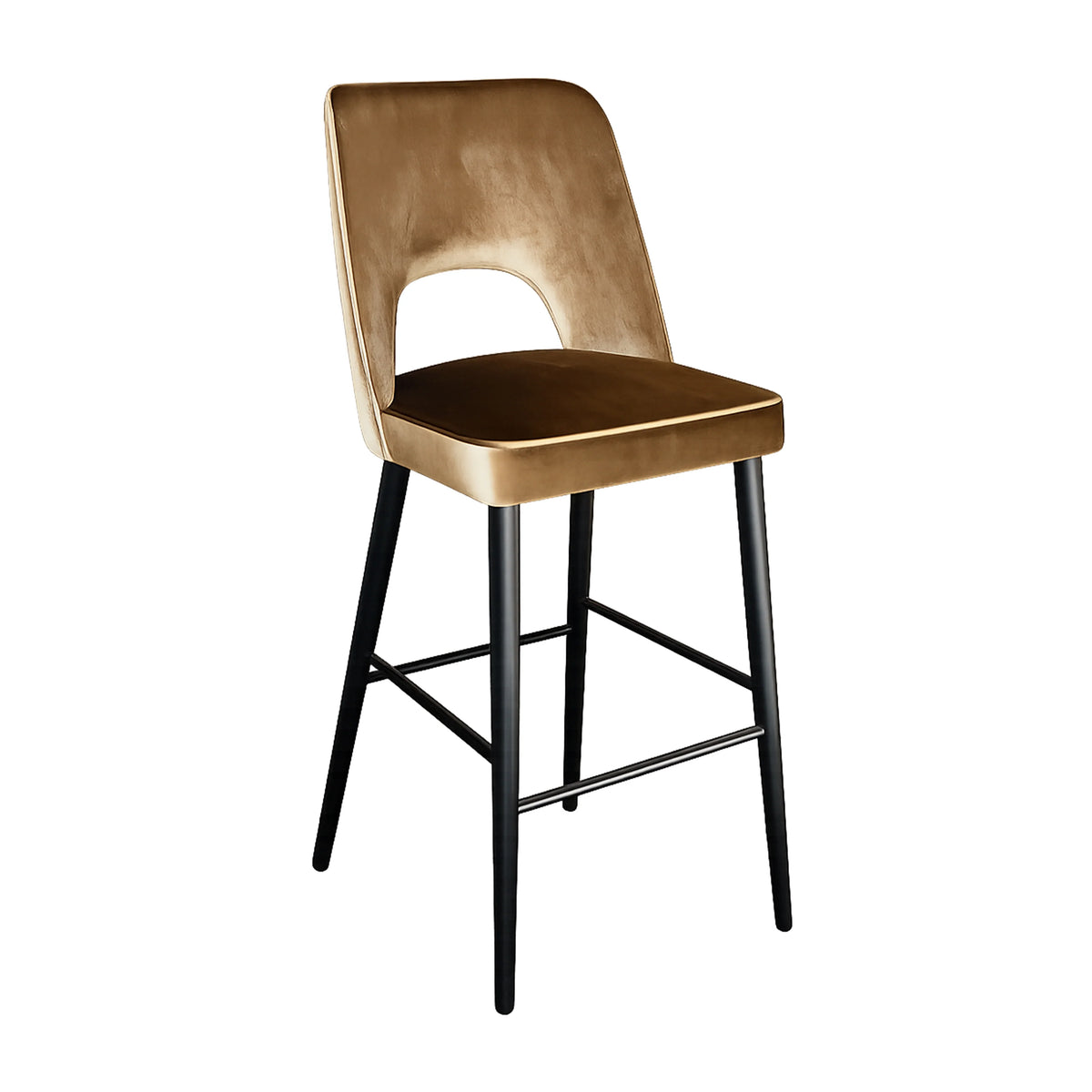 Colmore Bar Chair Lily – 48x47x103cm in Mystic Gold