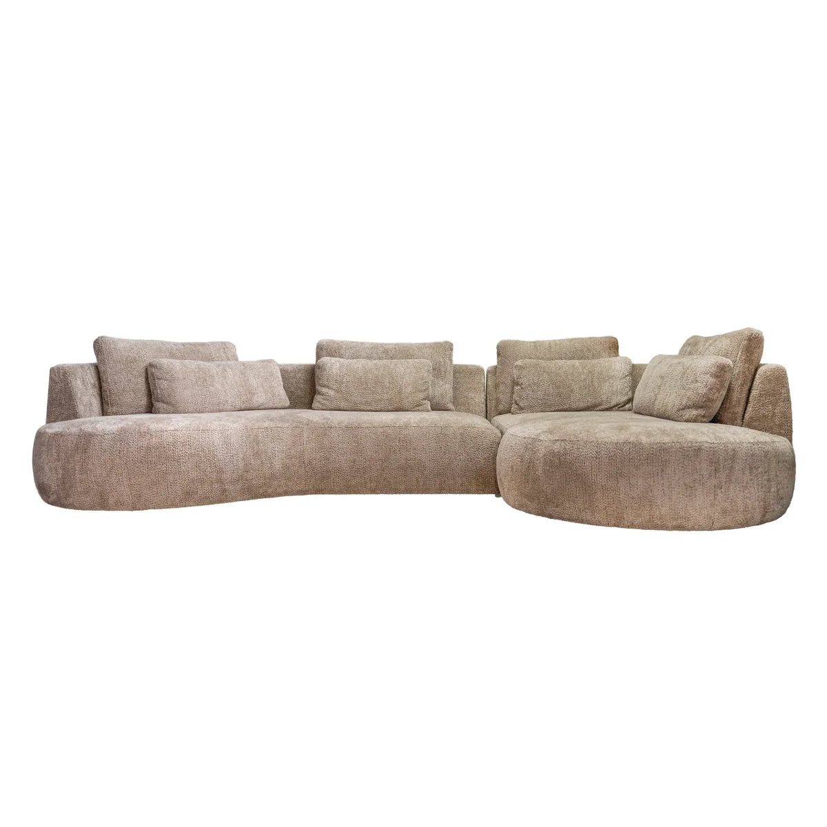 Colmore Sofa Madrio Lounge Right – 351x183x80cm in Sand