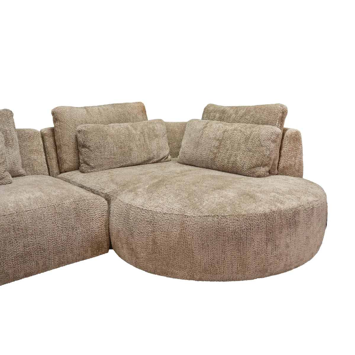 Colmore Sofa Madrio Lounge Right – 351x183x80cm in Sand