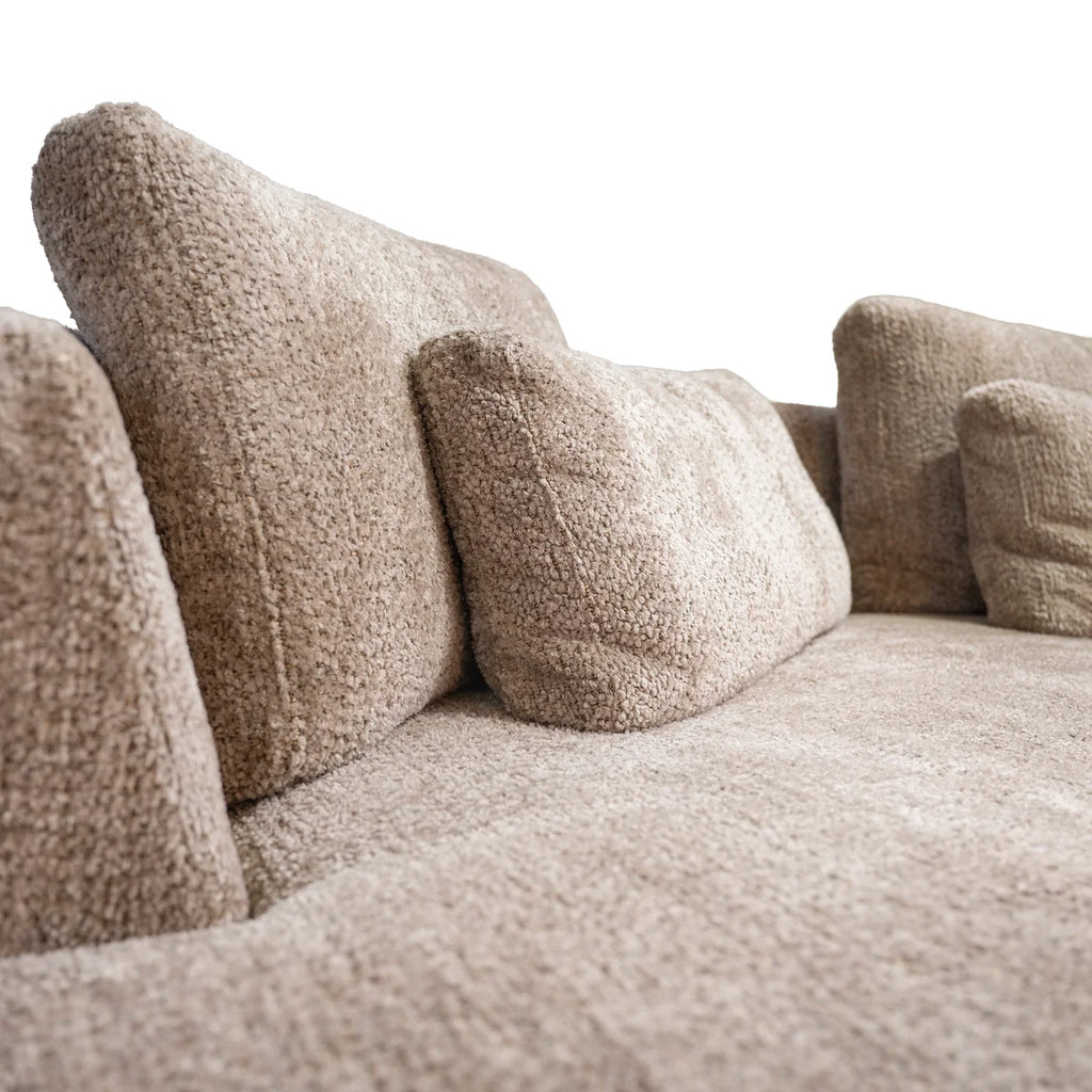 Colmore Sofa Madrio Lounge Right – 351x183x80cm in Sand