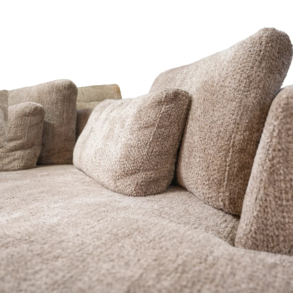 Colmore Sofa Madrio Lounge Left – 351x183x80cm in Sand