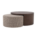 Colmore Adelaide Round Coffee Table – 91x44cm in Cappuccino