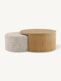 Colmore Adelaide Coffee Table – 135x92x44cm in Mochaccino