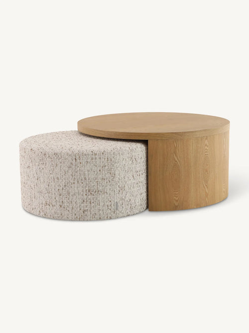 Colmore Adelaide Coffee Table – 135x92x44cm in Mochaccino