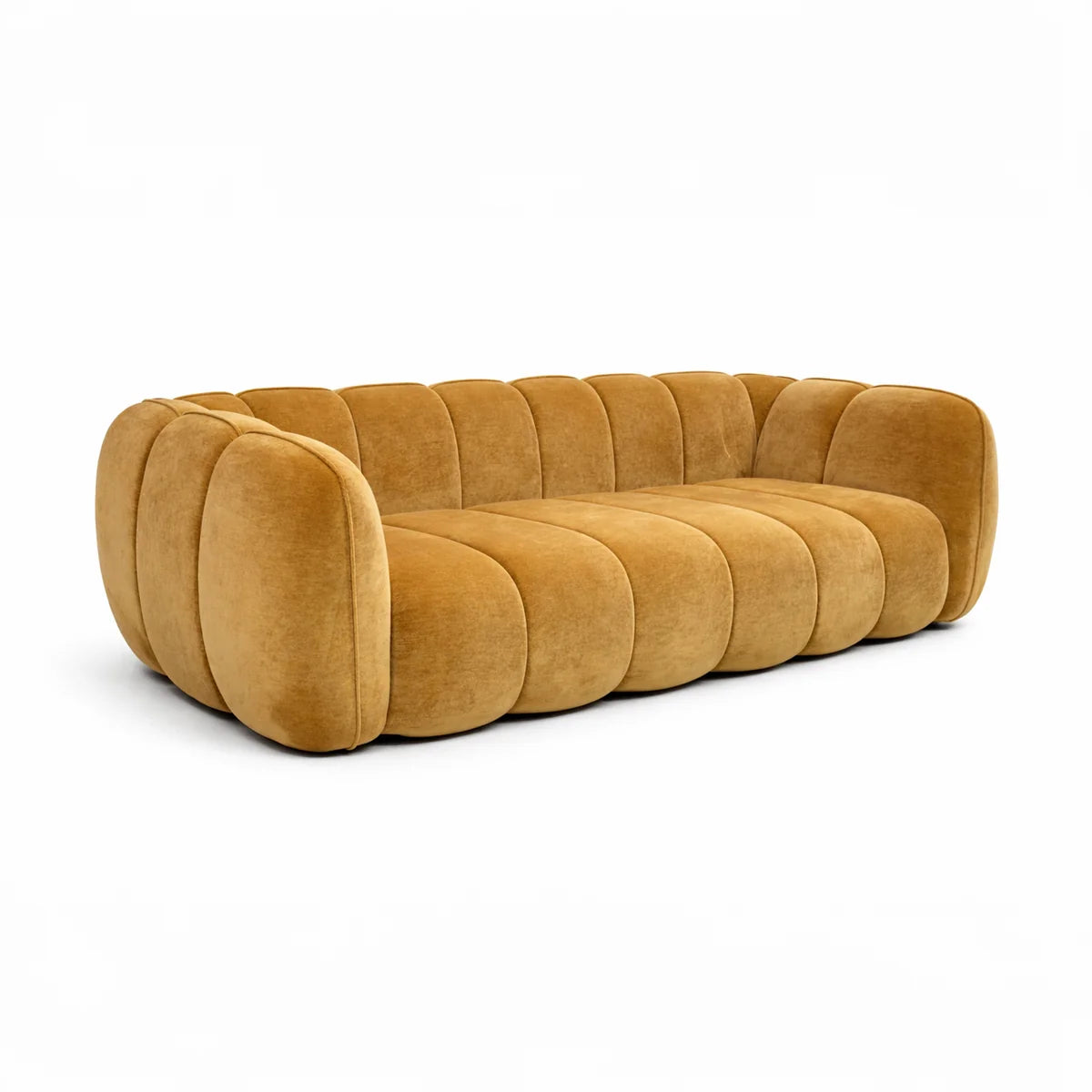 Colmore Sofa Lena – 220x102x69cm in Honey