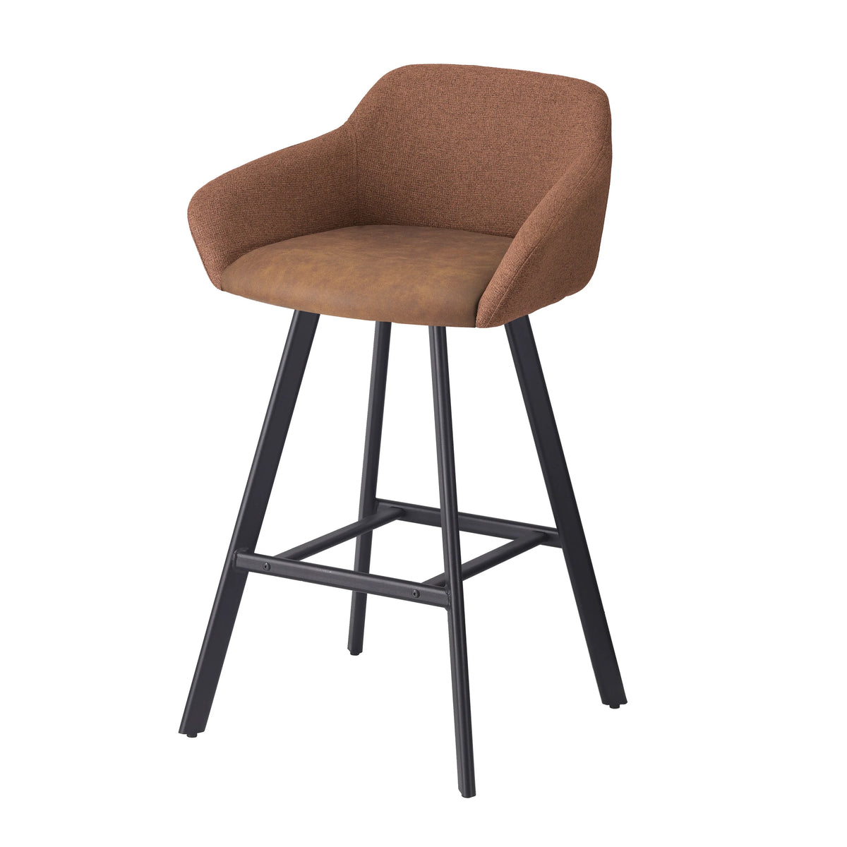 Colmore Bar Chair Ambrose (Set of 2) – 60x51x97cm in Mahogany