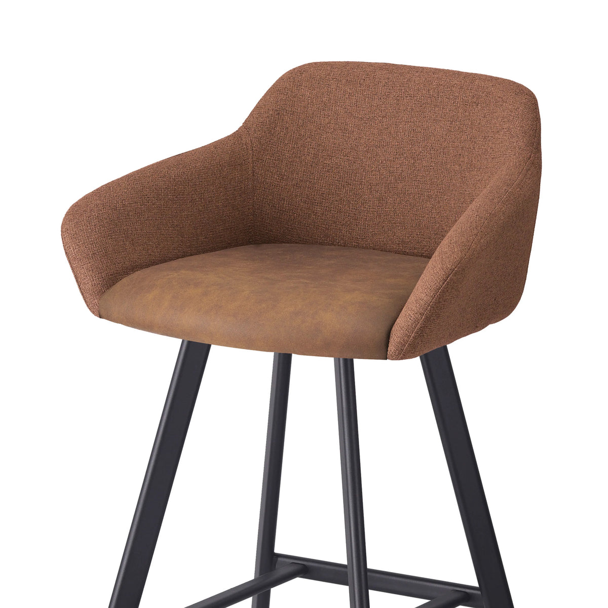 Colmore Bar Chair Ambrose (Set of 2) – 60x51x97cm in Mahogany
