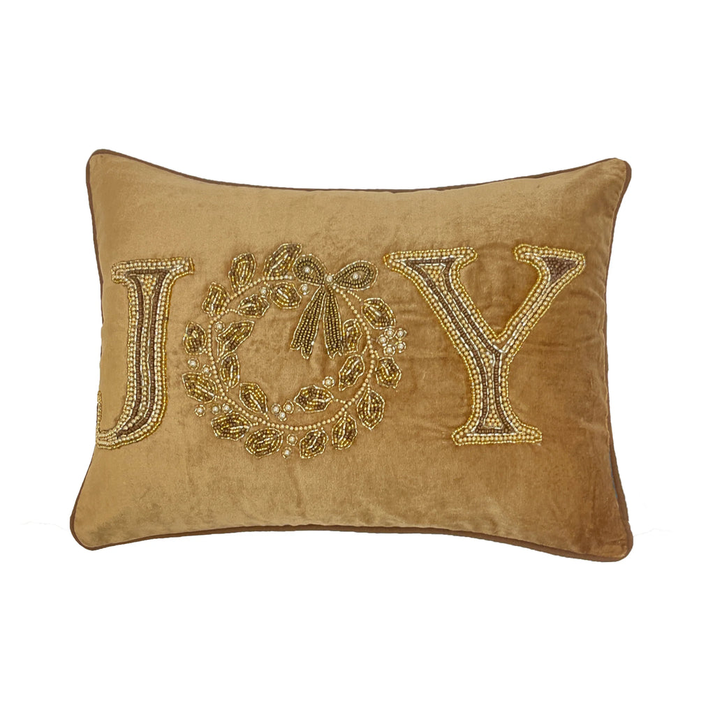 Colmore Christmas Cushion Joey – 35x50cm in Champagne