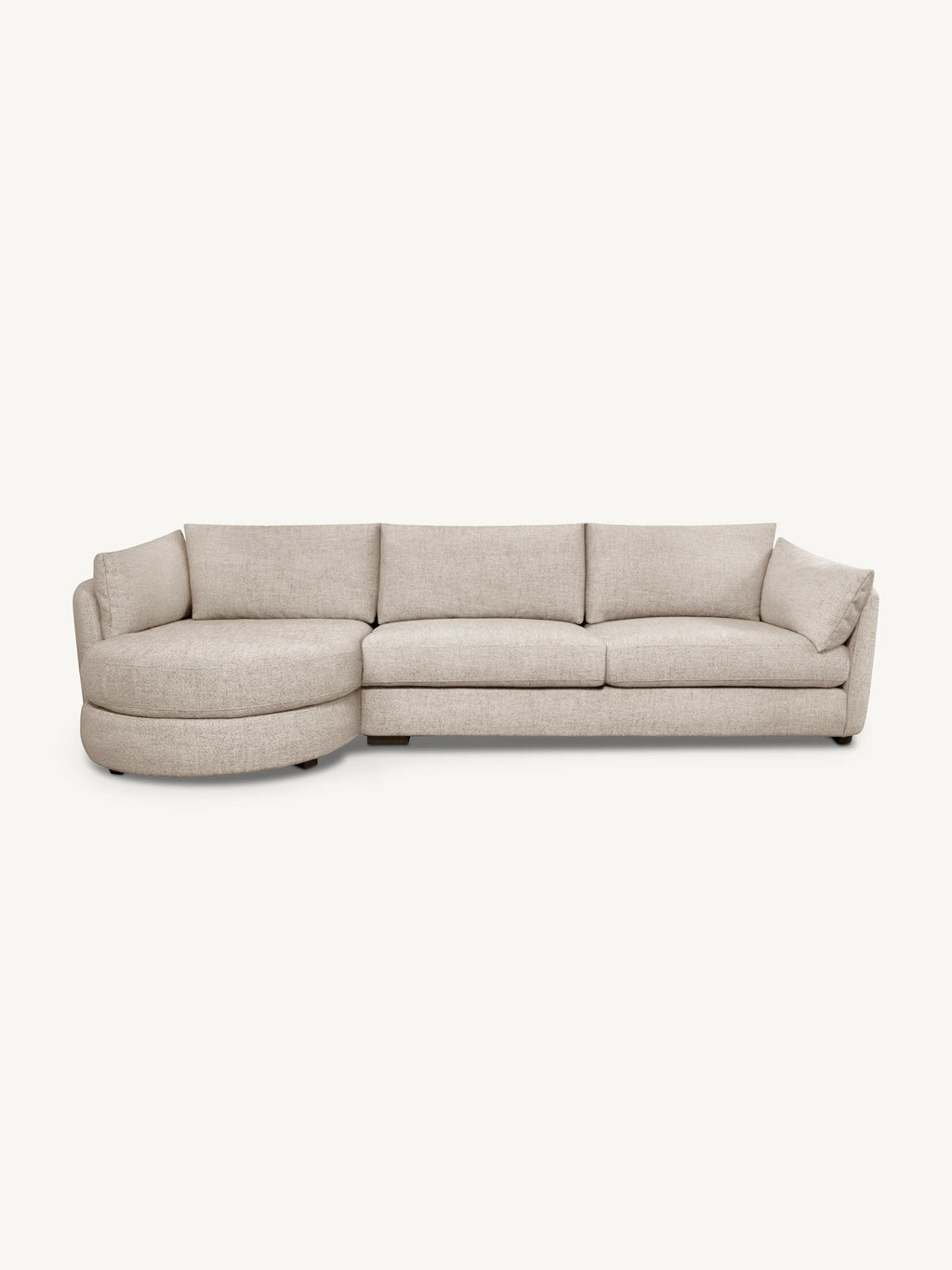 Colmore Sofa Bilbao Lounge Left – Sand (347x92x104cm)
