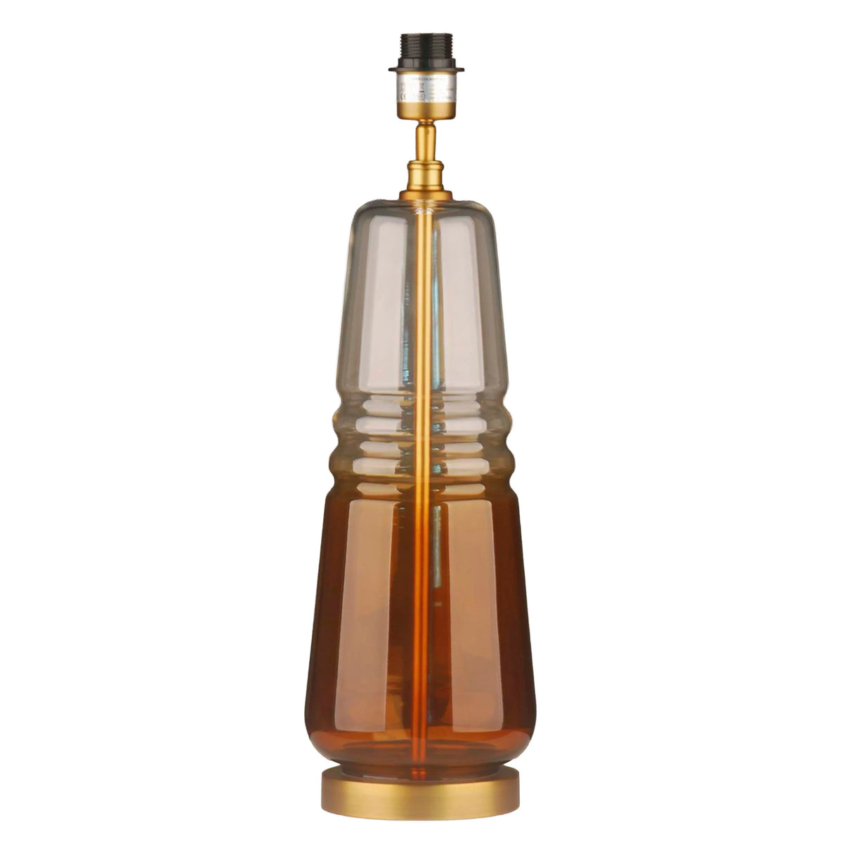 Colmore Table Lamp Amena – Ø13x58cm in Warm Amber