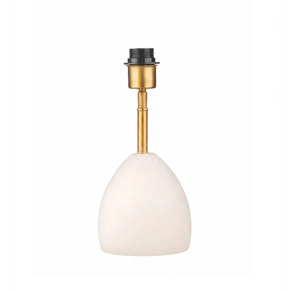 Colmore Table Lamp Walter – Ø15x32cm in White Alabaster