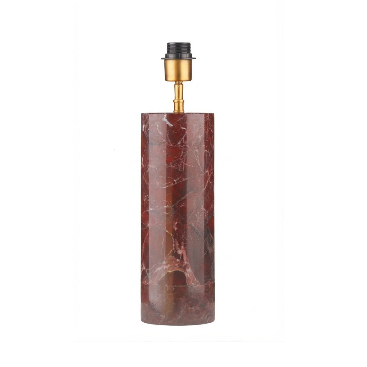 Colmore Table Lamp Wilfred – Ø12x47cm in Rose Marble