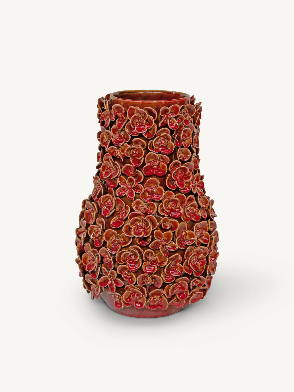 Colmore Vase Noma Flowers – Red (Ø31x44cm)