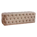 Sara Ottoman – Natural Velvet – 150 x 50 x 50 cm